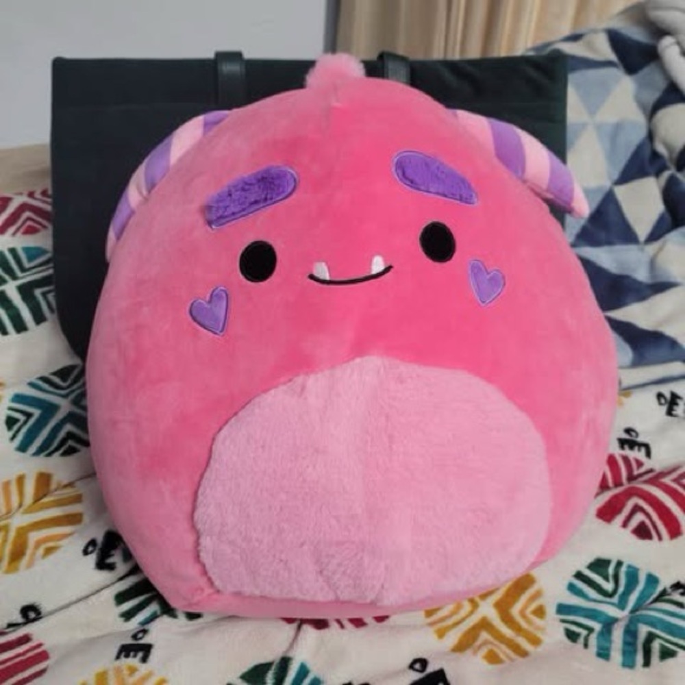 Squishmallows MONT the Monster 16" Valentine Day 2024 Plush NWT